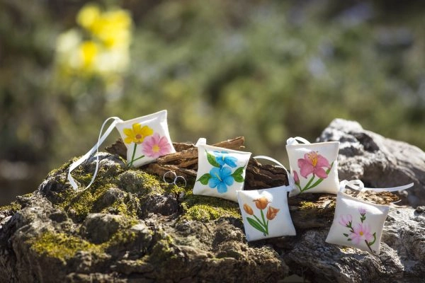 Bomboniere lavanda per matrimonio ad Ascoli
